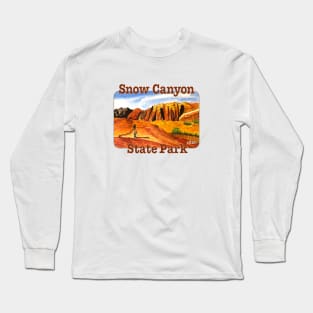 Snow Canyon State Park, Utah Long Sleeve T-Shirt